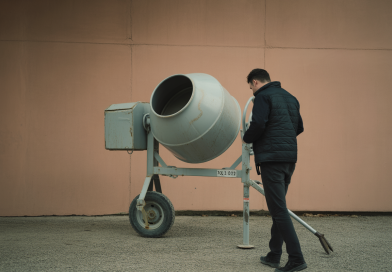 Betoneiras para pequenas e grandes reformas — locação rápida